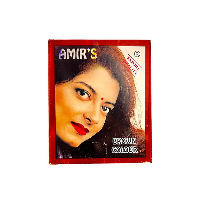 Amir, henna hair dye - brown